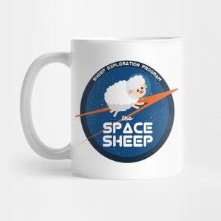 The Space Sheep | Funny Animals | Gift Ideas Mug